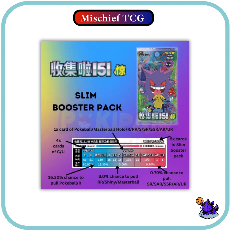 Pokemon 151 Collect Surprise Chinese Booster Box