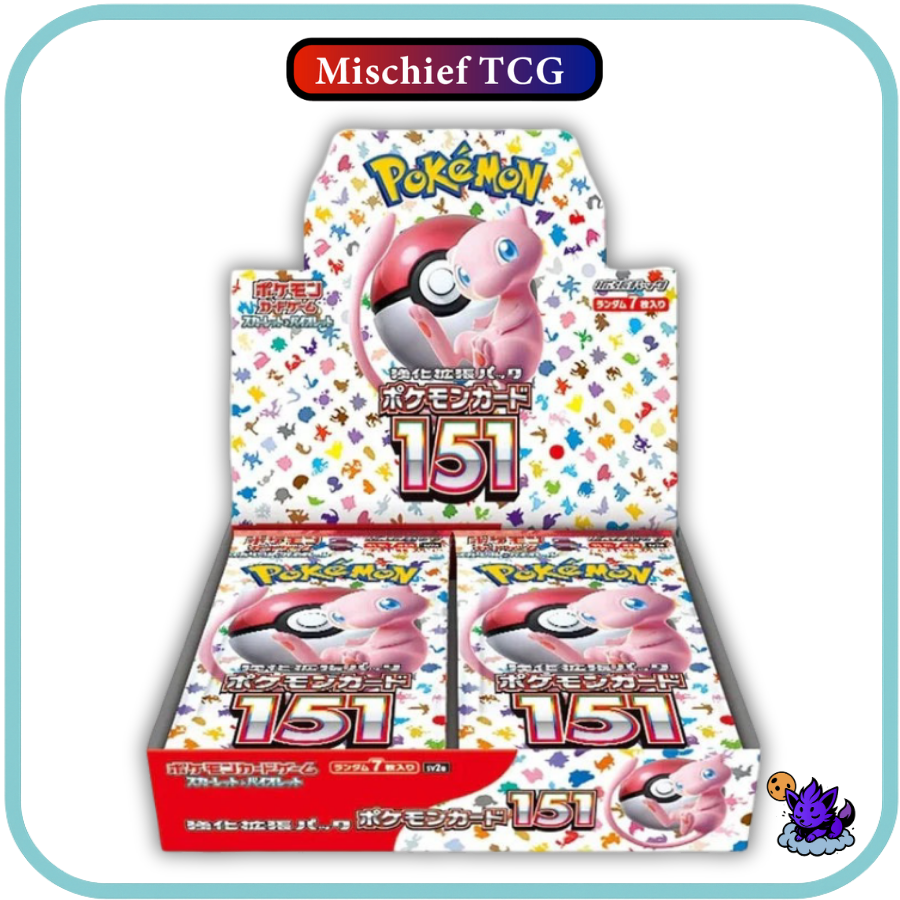 Pokemon 151 Japanese Booster Box