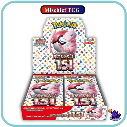 Pokemon 151 Japanese Booster Box